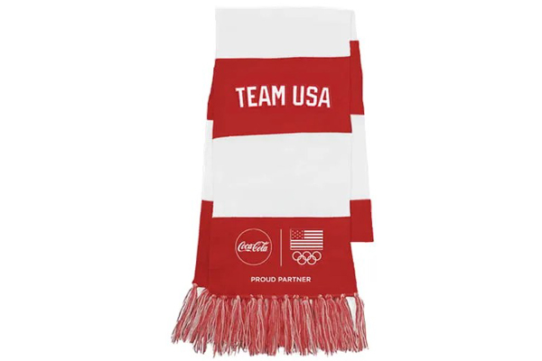 Free Coca-Cola & Team USA Scarf