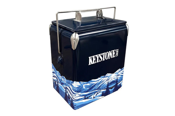 Free Keystone Light Box Cooler