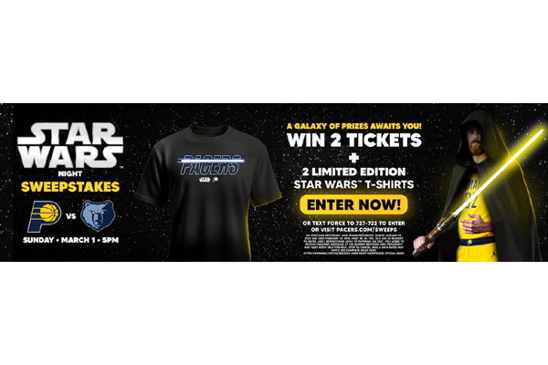 Win Pacers x Star Wars™ T-Shirts
