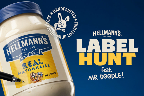 Free Hellmann’s Mr Doodle Mayonnaise