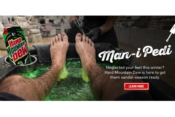Free Mountain Dew Man-i Pedi