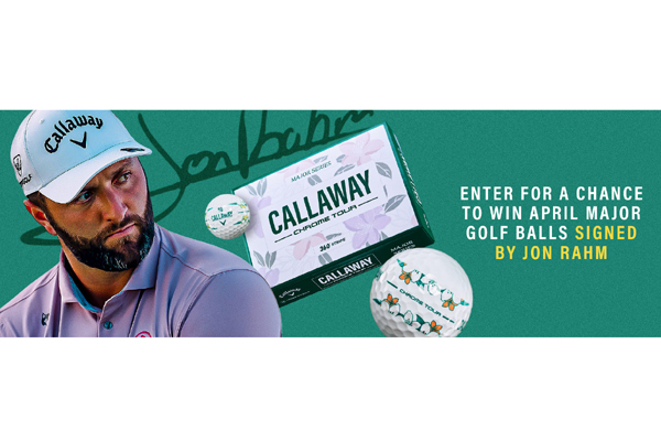 Win Callaway Signed Golf Balls
