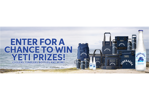 Win Mineragua Yeti Prizes