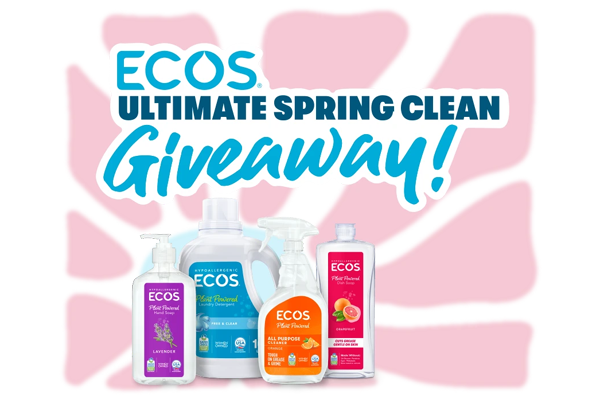 Win a ECOS Cleaning Bundle