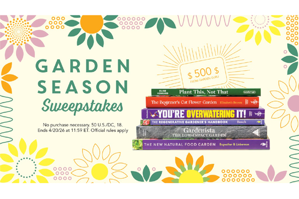 Win a Garden Season Book Set