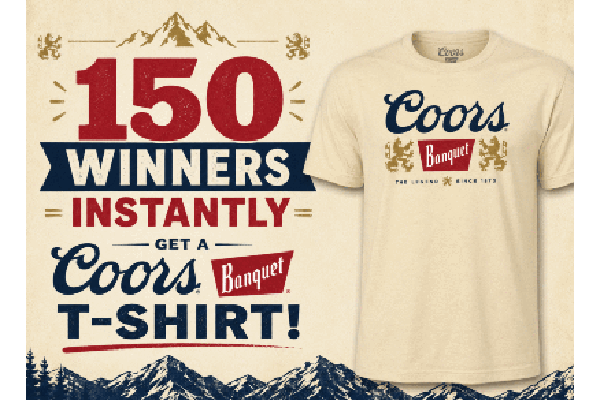 Free Coors Banquet T-Shirt