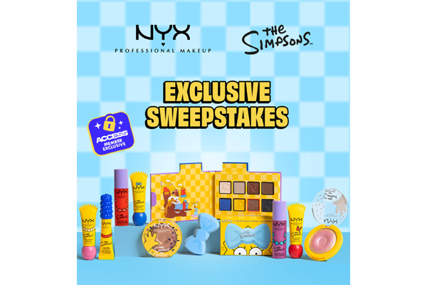 Free NYX Simpsons Makeup Set