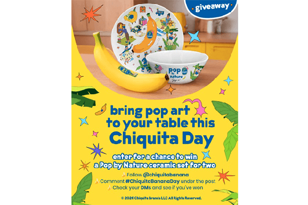 Free Chiquita Dinnerware Sets