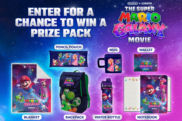 Win a Mario Prize Pack