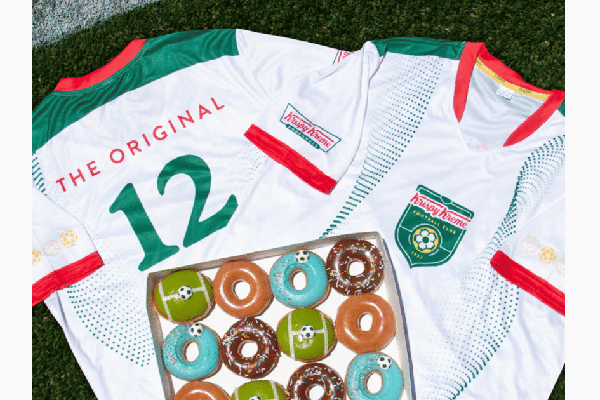 Win 1 of 25 Krispy Kreme Soccer Jerseys