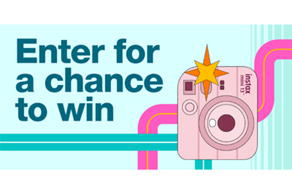 Win FUJIFILM Instax Camera