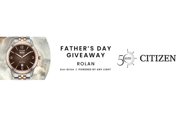 Win a Citizen Rolan Eco-Drive Watch