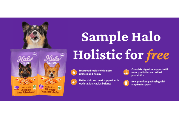 Free Halo Holistic Dog Food