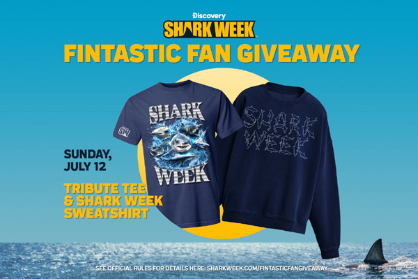 Win 1 of 10 Shark Week Sweatshirt