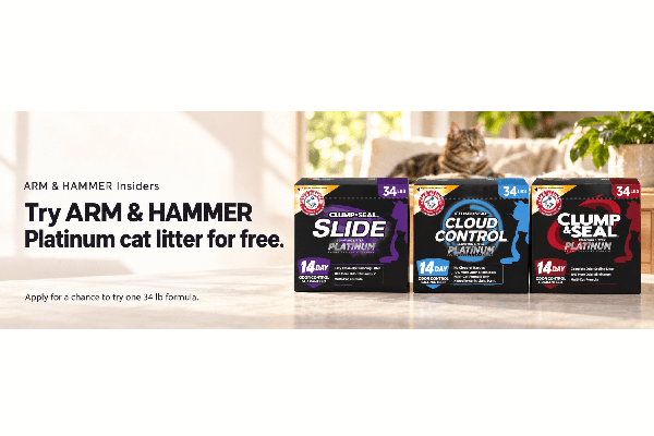 Free ARM & HAMMER Cat Litter