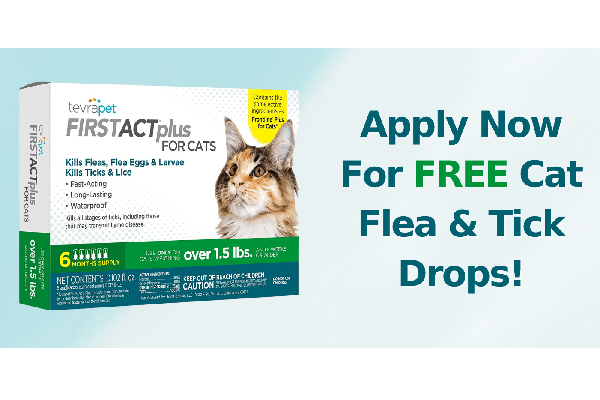 Free Cat Flea & Tick Drops