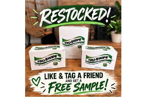 Free Tru-Swipe Wipes