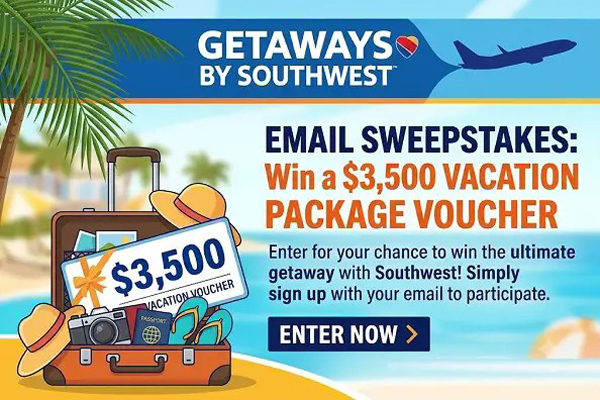 Win a $3,500 Vacay Voucher