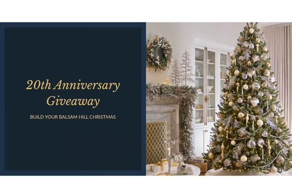 Win a Balsam Hill Christmas Tree