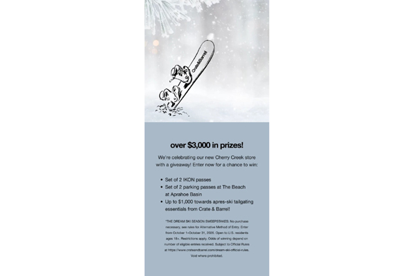 Win a Dream Ski Trip