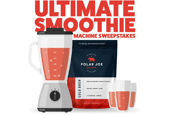Win a Polar Joe Smoothie Machine Power Pack